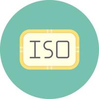 Iso Creative Icon Design vector