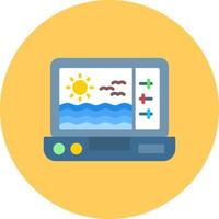 Photo Editing Creative Icon Design vector