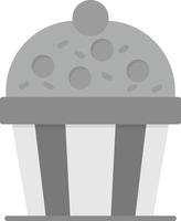 diseño de icono creativo de cupcake vector