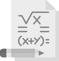 diseño de icono creativo de matemáticas vector