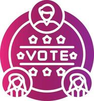 Elections Creative Icon Design vector