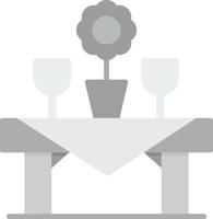 diseño de icono creativo de mesa vector