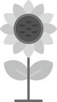 Sunflower Creative Icon Design vector