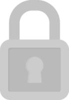 Padlock Creative Icon Design vector