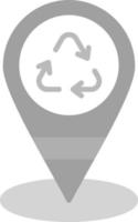 Location Pin Creative Icon Design vector