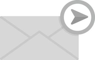 Send Mail Creative Icon Design vector
