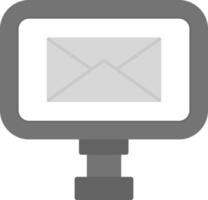 Digital Email Creative Icon Design vector