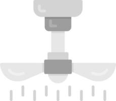 Ceiling Fan Creative Icon Design vector