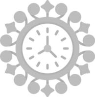 Wall Clock Creative Icon Design vector