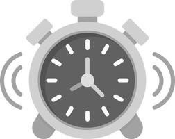 Alarm Clock Creative Icon Design vector