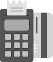 Pos Terminal Creative Icon Design vector