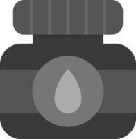 Ink Bottle Creative Icon Design vector