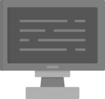 Monitor Creative Icon Design vector