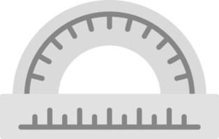 Protractor Creative Icon Design vector
