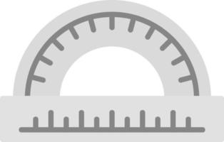 Protractor Creative Icon Design vector