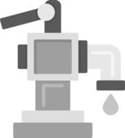 Hand Pump Creative Icon Design vector