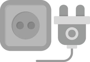 Power Plug Creative Icon Design vector