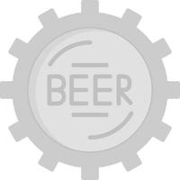 diseño de icono creativo de tapa de botella vector