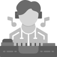 DJ Creative Icon Design vector