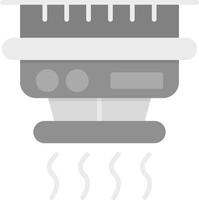 Smoke Detector Creative Icon Design vector