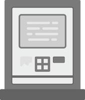 Atm Machine Creative Icon Design vector