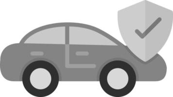 diseño de icono creativo de seguro de automóvil vector