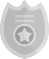 Police Badge Creative Icon Design vector