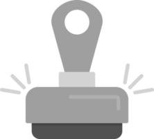 Stamp Creative Icon Design vector