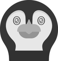 diseño de icono creativo de pingüino vector