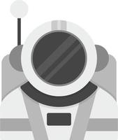 diseño de icono creativo de astronauta vector