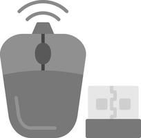 Wireless Mouse Creative Icon Design vector