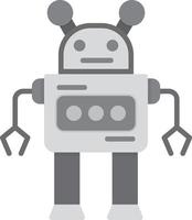 diseño de icono creativo robot vector