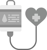 Blood Donation Creative Icon Design vector