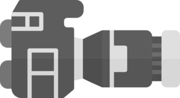 Dslr Camera Creative Icon Design vector