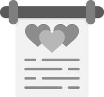 diseño de icono creativo de votos de boda vector