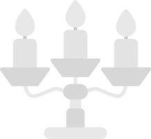 diseño de icono creativo de candelabros vector