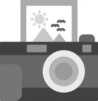 Instant Camera Creative Icon Design vector