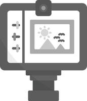 Lcd Creative Icon Design vector