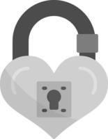 Padlock Creative Icon Design vector