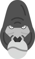 Gorilla Creative Icon Design vector