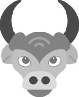 diseño de icono creativo de vaca vector