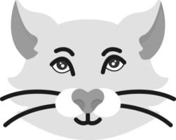 diseño de icono creativo de gato vector