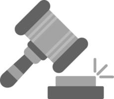 Gavel Creative Icon Design vector