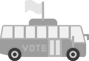 Bus Creative Icon Design vector