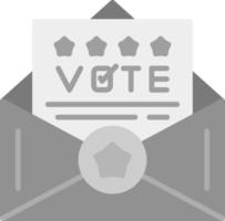 votar diseño de icono creativo vector