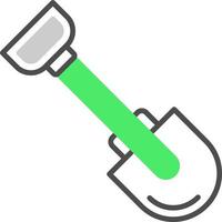 Shovel Creative Icon Design vector