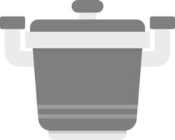 Pot Creative Icon Design vector