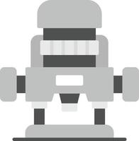 Router Machine Creative Icon Design vector