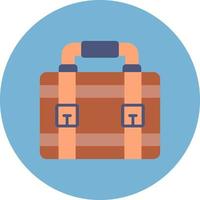 Suitcase Creative Icon Design vector