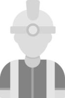 Worker Creative Icon Design vector